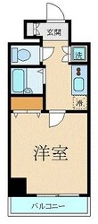 スカイコートヴィーダ五反田WESTの物件間取画像